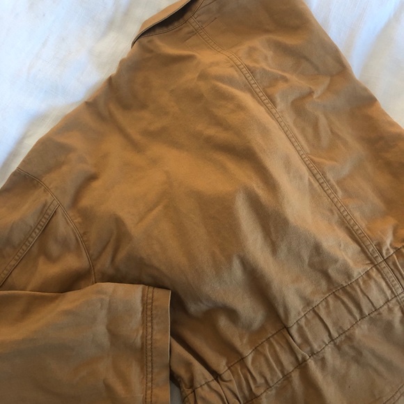 Madewell Canvas Cropped Tie Jacket - Picture 2 of 4